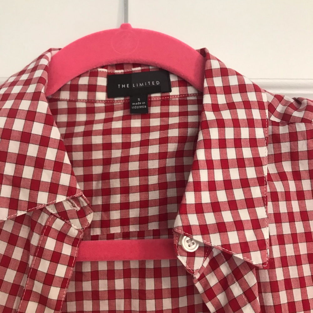 The Limited gingham top